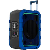 Gemini MPA-2400 Blauer batteriebetriebener Outdoor-Lautsprecher